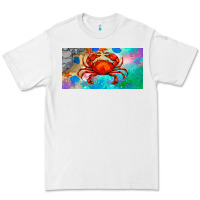 White crab license plate Premium Tee - BarkalooDesign