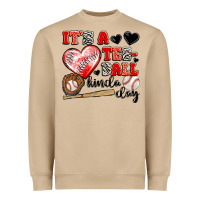 Mushroom it's a tee ball kinda day Heavyweight Sweatshirt - JahusDesignShop