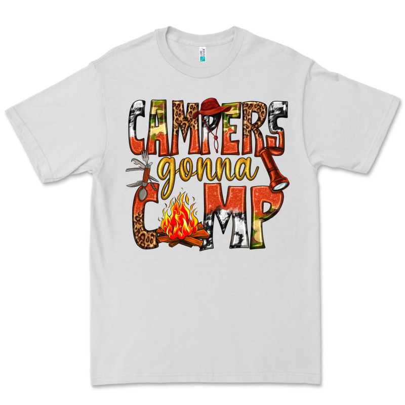 Campers Gonna Camp Western Premium Tee by texasbilliewilder | Teevron