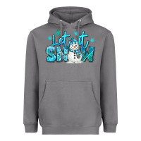 Storm let it snow winter snowman Heavyweight Hoodie - MaliasSmallBusiness