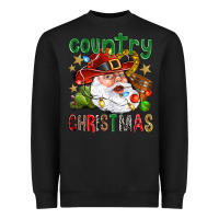 Black Country Christmas Heavyweight Sweatshirt - BundleAndBundleShop