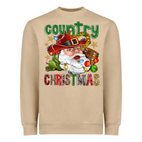 Mushroom Country Christmas Heavyweight Sweatshirt - BundleAndBundleShop