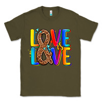 Army Green pride lgbtqi love is love Classic Tee - AdoDesignShop