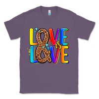 Lavender pride lgbtqi love is love Classic Tee - AdoDesignShop