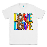 White pride lgbtqi love is love Classic Tee - AdoDesignShop