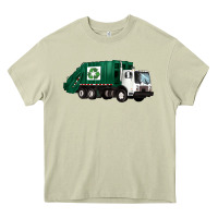 Mossy recycle truck Heavy Core Tee - Artiststas
