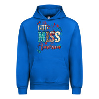 Cobalt Little miss America 4th of july Urban Hoodie - HowdyJamesFarm
