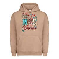 Pigment Burro Little miss America 4th of july Urban Hoodie - HowdyJamesFarm