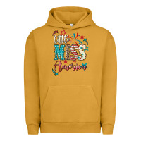 Pigment Peanut Butter Little miss America 4th of july Urban Hoodie - HowdyJamesFarm