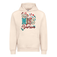 Sandshell Little miss America 4th of july Urban Hoodie - HowdyJamesFarm