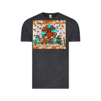 Vintage Black thankful turkey Vintage Tee - JahusDesignShop