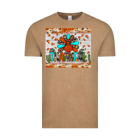 Vintage Coffee thankful turkey Vintage Tee - JahusDesignShop