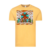 Vintage Mustard thankful turkey Vintage Tee - JahusDesignShop
