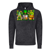 Vintage Black St. Patrick's Day gnomies Vintage Hoodie - Neo Western