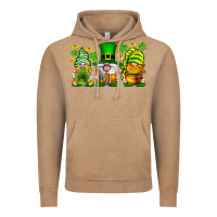 Vintage Coffee St. Patrick's Day gnomies Vintage Hoodie - Neo Western