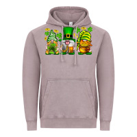 Vintage Zinc St. Patrick's Day gnomies Vintage Hoodie - Neo Western