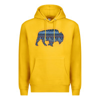 Lemon Bison Silhouette Blue Aztec Premium Hoodie - Bettercallsaul
