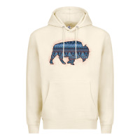 Tofu Bison Silhouette Blue Aztec Premium Hoodie - Bettercallsaul