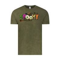Vintage Olive spooky Vintage Tee - AdoDesignShop