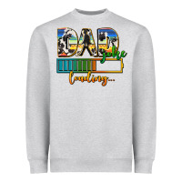 Heather Grey dad joke loading Heavyweight Sweatshirt - AdoDesignShop