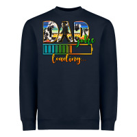 Navy dad joke loading Heavyweight Sweatshirt - AdoDesignShop