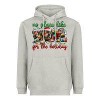 Moon Dust no place like for the holiday Heavyweight Hoodie - MaliasSmallBusiness