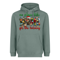 Sage no place like for the holiday Heavyweight Hoodie - MaliasSmallBusiness