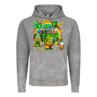 Cloud Rock St. Patrick's Day gnomies truck Vintage Hoodie - Neo Western