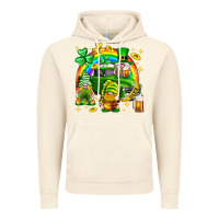 Vintage Artic St. Patrick's Day gnomies truck Vintage Hoodie - Neo Western