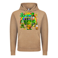 Vintage Coffee St. Patrick's Day gnomies truck Vintage Hoodie - Neo Western