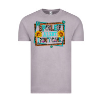 Vintage Zinc spoiler alert i dont care Vintage Tee - AdoDesignShop