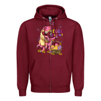 Burgundy eggs cellent Zipper Hoodie - MaliasSmallBusiness