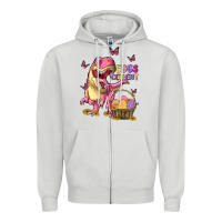 Dove Grey eggs cellent Zipper Hoodie - MaliasSmallBusiness