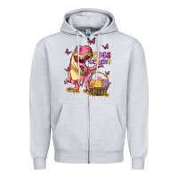 Heather Grey eggs cellent Zipper Hoodie - MaliasSmallBusiness