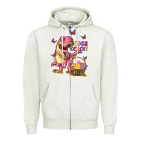 Oatmeal Heather eggs cellent Zipper Hoodie - MaliasSmallBusiness