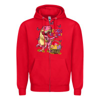 Red eggs cellent Zipper Hoodie - MaliasSmallBusiness