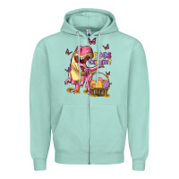 Seafoam eggs cellent Zipper Hoodie - MaliasSmallBusiness