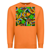 Carrot St. Patricks rainbow seamless Premium Sweatshirt - BundleAndBundleShop