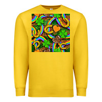 Lemon St. Patricks rainbow seamless Premium Sweatshirt - BundleAndBundleShop