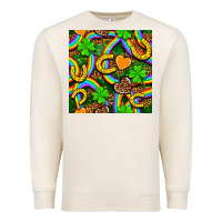 Sandshell St. Patricks rainbow seamless Premium Sweatshirt - BundleAndBundleShop