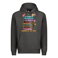 Charcoal Heather the original women of the bible books full color Premium Hoodie - JahusDesignShop
