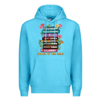 Ocean Blue the original women of the bible books full color Premium Hoodie - JahusDesignShop