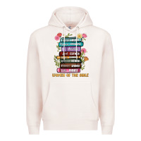 Pale Pink the original women of the bible books full color Premium Hoodie - JahusDesignShop