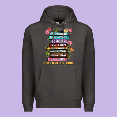 The Original Women Of The Bible Books Full Color Premium Hoodie Designed By Jahusdesignshop