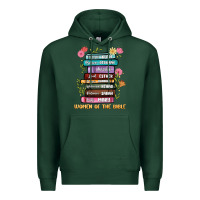 Sports Green the original women of the bible books full color Premium Hoodie - JahusDesignShop