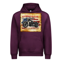 Mauve Wine old indians never die Urban Hoodie - TumblerDesignByShophia