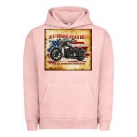 Pigment Salmon old indians never die Urban Hoodie - TumblerDesignByShophia