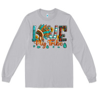 Moon Dust love my tribe native american indian headdress Long Sleeve Tee - Artiststas
