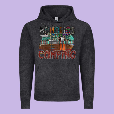 The Best Memories Camping Vintage Hoodie Designed By Sublimationcraftshop