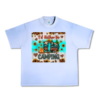 Grape Ice i’d rather be camping Urban Heavy Tee - JahusDesignShop